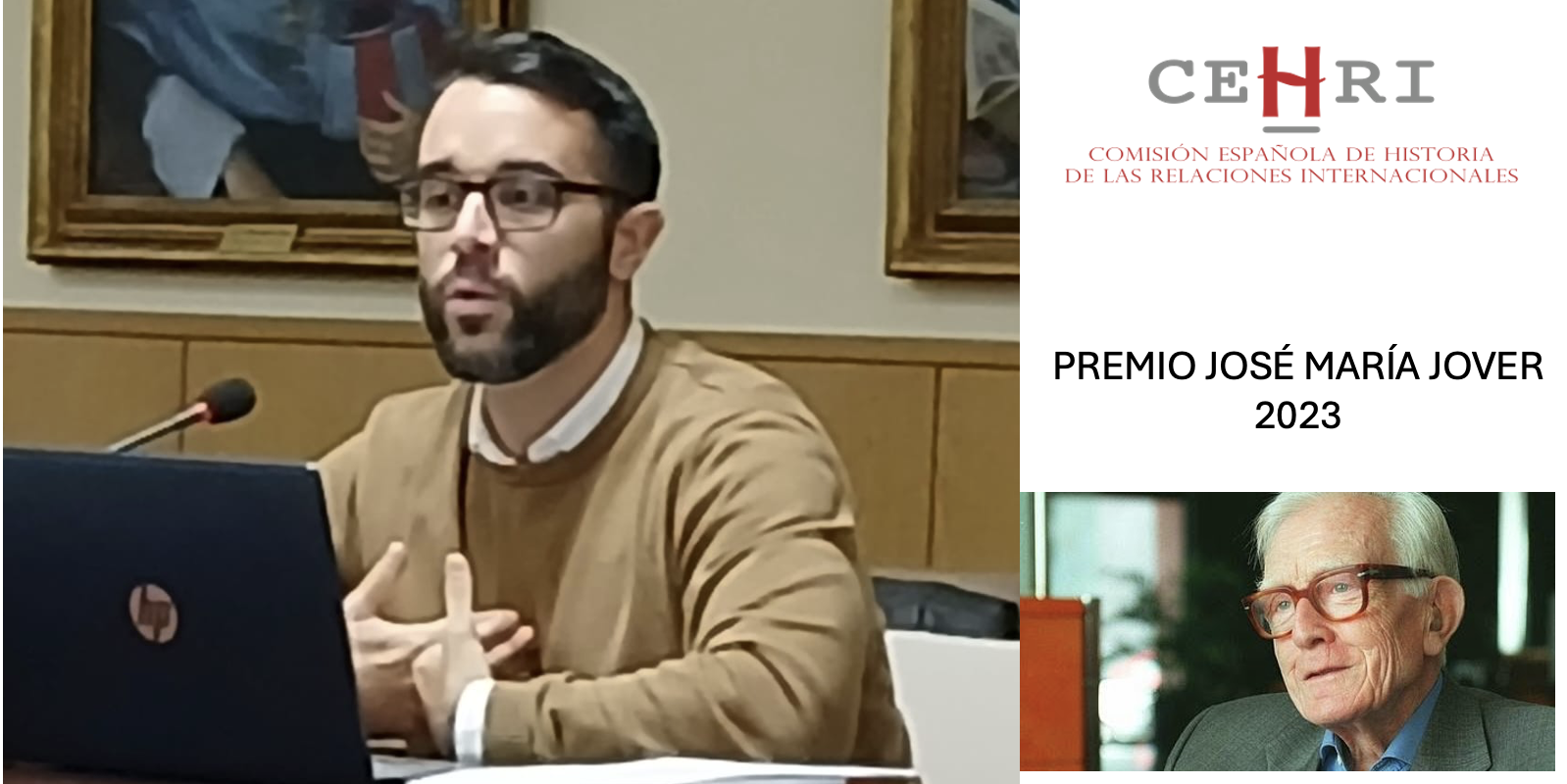 Samuel Lillo Espada consigue el Premio José María Jover 2023 